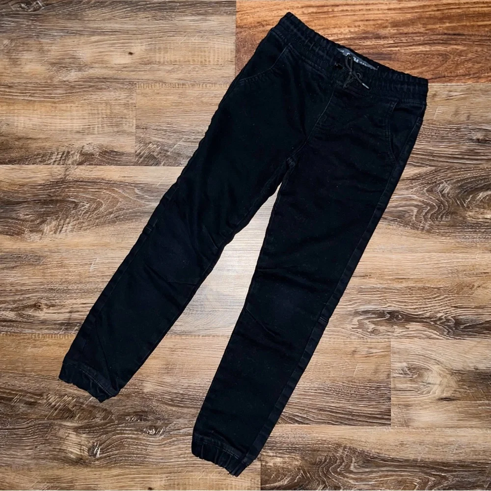 Primark Boys Jogger Pants - Black, Size 8-9 Yrs